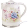 Rosenstein & Söhne Wasserkocher Blumen:Keramik-Wasserkocher Mit Blumenmuster, 1,7 Liter, 1.500 Watt 2 Rosenstein & Söhne Wasserkocher Blumen:Keramik-Wasserkocher Mit Blumenmuster, 1,7 Liter, 1.500 Watt -Rosenstein & Söhne Shop nx6756 1 1