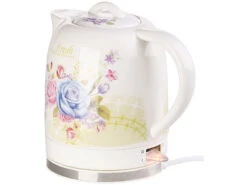 Rosenstein & Söhne Wasserkocher Teekannen:Keramik-Wasserkocher Mit BlumenmusterVersandrückläufer 15 Rosenstein & Söhne Wasserkocher Teekannen:Keramik-Wasserkocher Mit BlumenmusterVersandrückläufer -Rosenstein & Söhne Shop nx6756 2