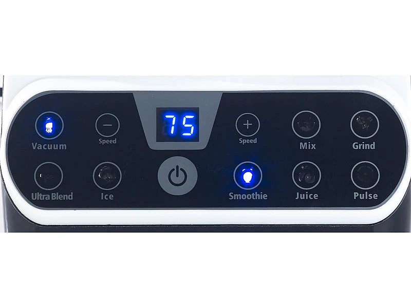 Rosenstein & Söhne Vakuum Mixer:Standmixer Mit Vakuumier-Funktion & LED-Touch-Display, 1,5 L, 1.300 W 7 Rosenstein & Söhne Vakuum Mixer:Standmixer Mit Vakuumier-Funktion & LED-Touch-Display, 1,5 L, 1.300 W – Bild 5