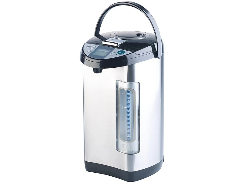 Rosenstein & Söhne Wasserkocher:Heißwasserspender, 5-Liter-Wassertank, 5 Temperaturstufen, 1.200 Watt 6 Rosenstein & Söhne Wasserkocher:Heißwasserspender, 5-Liter-Wassertank, 5 Temperaturstufen, 1.200 Watt – Bild 4