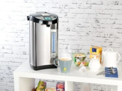 Rosenstein & Söhne Wasserkocher:Heißwasserspender, 5-Liter-Wassertank, 5 Temperaturstufen, 1.200 Watt 17 Rosenstein & Söhne Wasserkocher:Heißwasserspender, 5-Liter-Wassertank, 5 Temperaturstufen, 1.200 Watt -Rosenstein & Söhne Shop nx6903 8