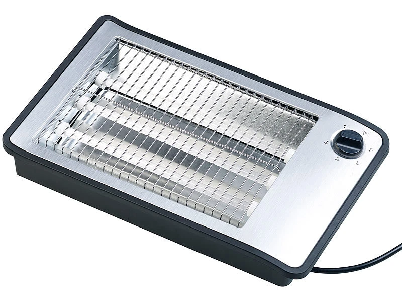 Rosenstein & Söhne Flach-Toaster:Flachtoaster Für Bis Zu 4 Brötchen, Versandrückläufer 6 Rosenstein & Söhne Flach-Toaster:Flachtoaster Für Bis Zu 4 Brötchen, Versandrückläufer – Bild 4