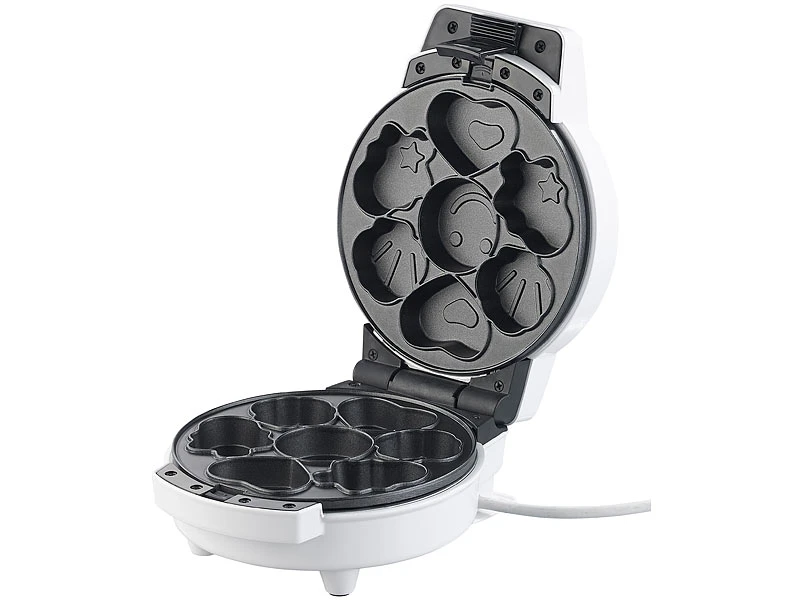 Rosenstein & Söhne Donutmaker:3in1-Donut-, Cupcake- Und Cakepop-Maker, Antihaftbeschichtet, 600 Watt 7 Rosenstein & Söhne Donutmaker:3in1-Donut-, Cupcake- Und Cakepop-Maker, Antihaftbeschichtet, 600 Watt – Bild 5