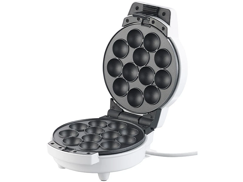 Rosenstein & Söhne Donutmaker:3in1-Donut-, Cupcake- Und Cakepop-Maker, Antihaftbeschichtet, 600 Watt 6 Rosenstein & Söhne Donutmaker:3in1-Donut-, Cupcake- Und Cakepop-Maker, Antihaftbeschichtet, 600 Watt – Bild 4