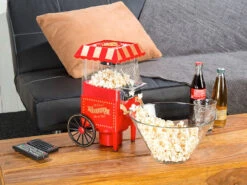 Rosenstein & Söhne Popcornmaker Heissluft:Retro-Heißluft-Popcorn-Maschine, Versandrückläufer -Rosenstein & Söhne Shop nx6933 7
