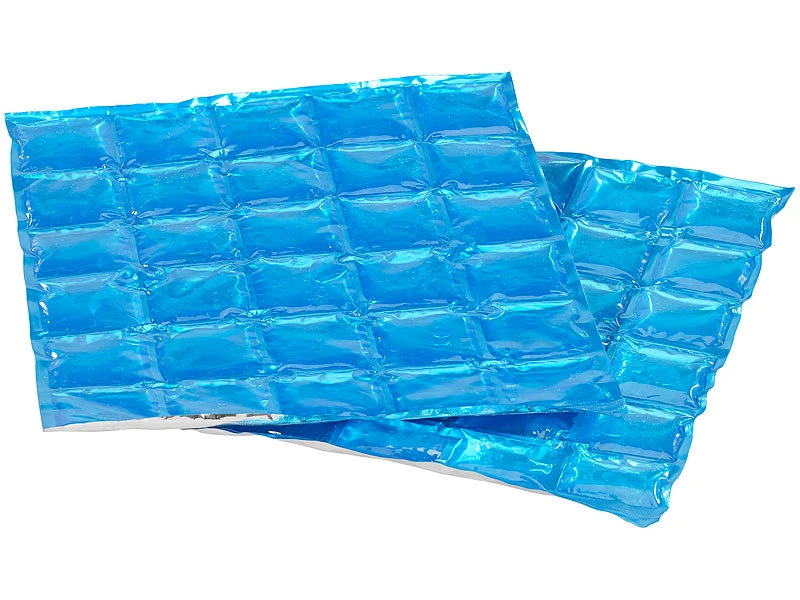 PEARL Kühlbeutel:4er-Set Flexible Kühlkissen Mit Kühlzellen, Wiederverwendbar, 30x25 Cm 9 PEARL Kühlbeutel:4er-Set Flexible Kühlkissen Mit Kühlzellen, Wiederverwendbar, 30x25 Cm – Bild 7