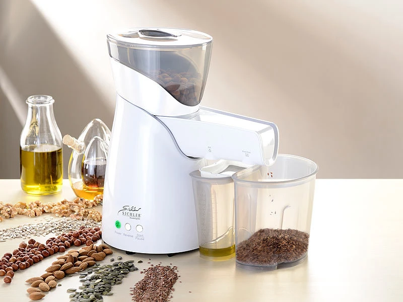 Sichler Ölpresse Für Zuhause:Elektrische Ölpresse EHP-350 Zum Selbermachen Von Nuss- Und Samen-Ölen 5 Sichler Ölpresse Für Zuhause:Elektrische Ölpresse EHP-350 Zum Selbermachen Von Nuss- Und Samen-Ölen – Bild 3