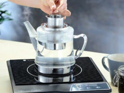 Rosenstein & Söhne Teekocher:2in1-Glas-Teebereiter & Teekanne Für Alle Herde, Auch Induktion, 1,5 L 23 Rosenstein & Söhne Teekocher:2in1-Glas-Teebereiter & Teekanne Für Alle Herde, Auch Induktion, 1,5 L -Rosenstein & Söhne Shop nx7434 7