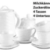 Rosenstein & Söhne Geschirr:Porzellan-Kaffee- & Tee-Service, 10-tlg., Für Wasserkocher WSK-270.rtr 2 Rosenstein & Söhne Geschirr:Porzellan-Kaffee- & Tee-Service, 10-tlg., Für Wasserkocher WSK-270.rtr -Rosenstein & Söhne Shop nx7476 3