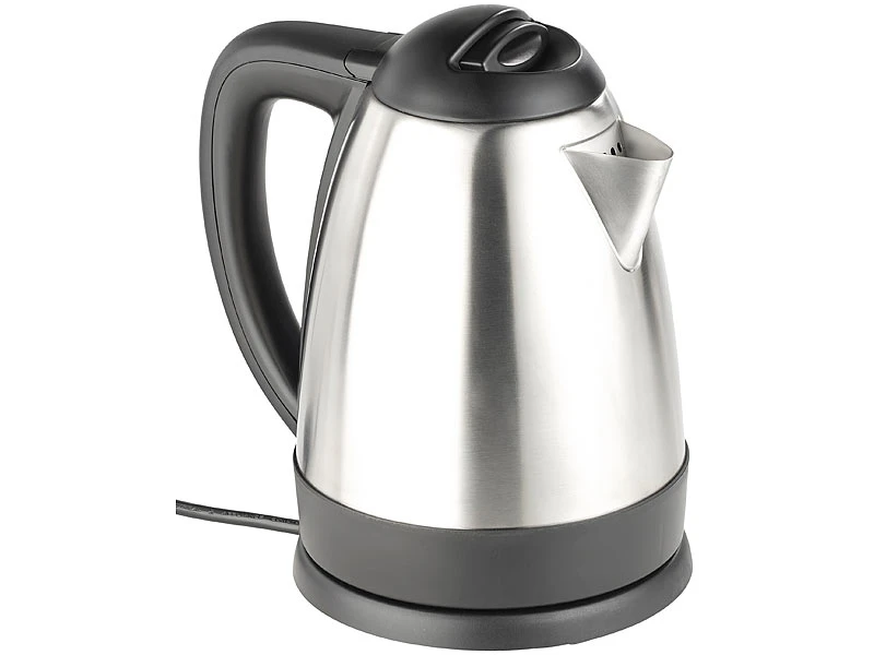 Rosenstein & Söhne Tee Wasserkocher:Edelstahl-Wasserkocher Mit Temperatur-Wahl, 1,8 Liter, 1.830 Watt 9 Rosenstein & Söhne Tee Wasserkocher:Edelstahl-Wasserkocher Mit Temperatur-Wahl, 1,8 Liter, 1.830 Watt – Bild 7