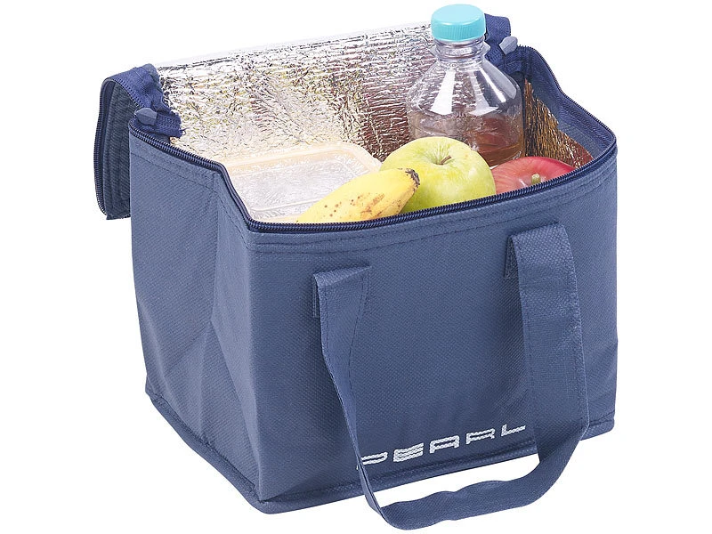 PEARL Kleine Kühltasche:Isolierte Mini-Kühltasche Mit 2 Tragegurten, 6 Liter 5 PEARL Kleine Kühltasche:Isolierte Mini-Kühltasche Mit 2 Tragegurten, 6 Liter – Bild 3