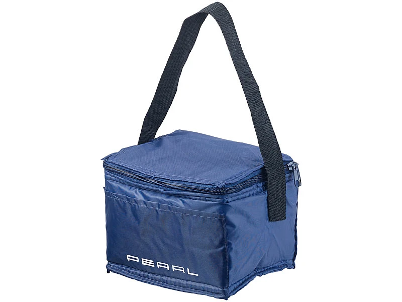 PEARL Thermotasche Klein:Isolierte Mini-Kühltasche Mit Tragegurt, 2,5 Liter 4 PEARL Thermotasche Klein:Isolierte Mini-Kühltasche Mit Tragegurt, 2,5 Liter – Bild 2