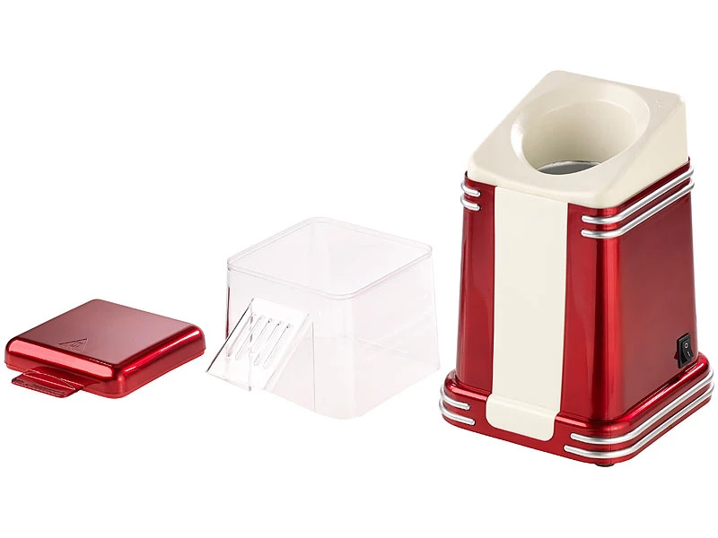 Rosenstein & Söhne Popkorn Maschine:XL-Heißluft-Popcorn-Maschine Für Bis Zu 100 G Mais (Versandrückläufer) 12 Rosenstein & Söhne Popkorn Maschine:XL-Heißluft-Popcorn-Maschine Für Bis Zu 100 G Mais (Versandrückläufer) – Bild 10