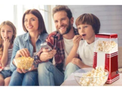 Rosenstein & Söhne Popkornmaschine:XL-Heißluft-Popcorn-Maschine Für Bis Zu 100 G Mais, 1.200 Watt -Rosenstein & Söhne Shop nx7615 19