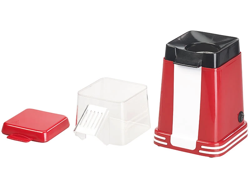 Rosenstein & Söhne Popkorn Maschine:XL-Heißluft-Popcorn-Maschine Für Bis Zu 100 G Mais (Versandrückläufer) 7 Rosenstein & Söhne Popkorn Maschine:XL-Heißluft-Popcorn-Maschine Für Bis Zu 100 G Mais (Versandrückläufer) – Bild 5