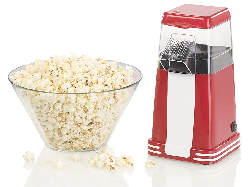 Rosenstein & Söhne Popkorn Maschine:XL-Heißluft-Popcorn-Maschine Für Bis Zu 100 G Mais (Versandrückläufer) 9 Rosenstein & Söhne Popkorn Maschine:XL-Heißluft-Popcorn-Maschine Für Bis Zu 100 G Mais (Versandrückläufer) – Bild 7
