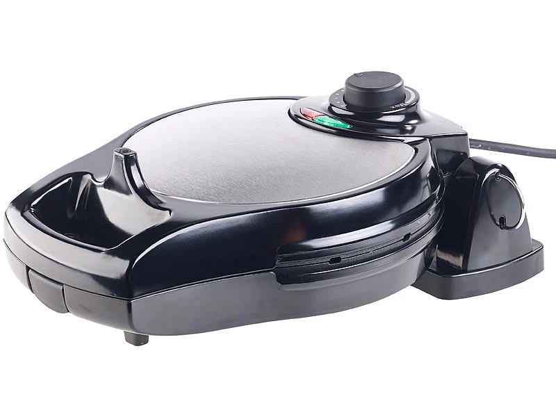 Rosenstein & Söhne Waffelautomat:Wendbares Waffeleisen Mit Stufenloser Temperatur-Regelung, 875 Watt 9 Rosenstein & Söhne Waffelautomat:Wendbares Waffeleisen Mit Stufenloser Temperatur-Regelung, 875 Watt – Bild 7
