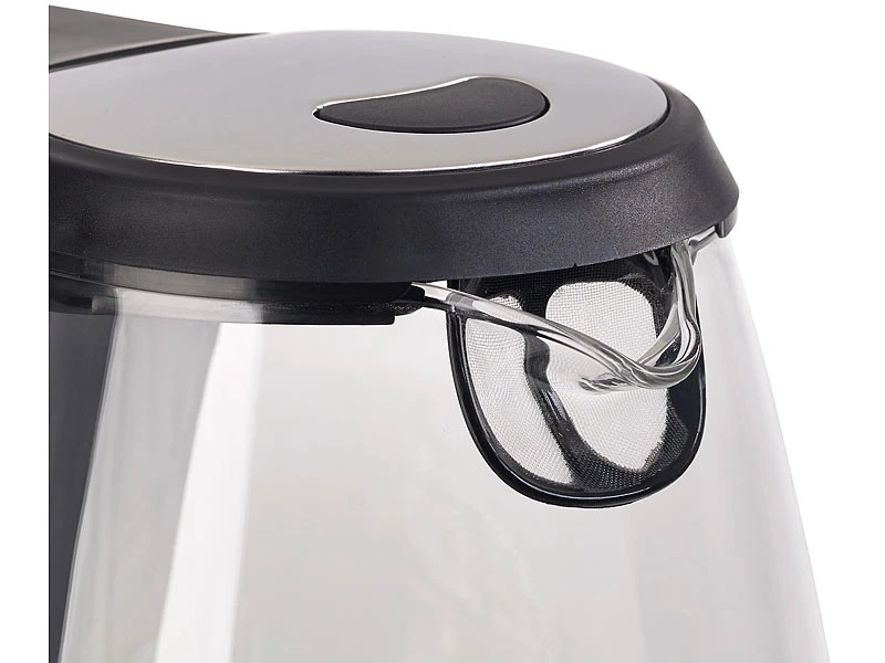 Rosenstein & Söhne Digitaler Glas-Wasserkocher, Temperaturwahl, Versandrückläufer 8 Rosenstein & Söhne Digitaler Glas-Wasserkocher, Temperaturwahl, Versandrückläufer – Bild 6