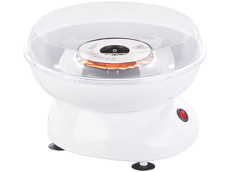 Rosenstein & Söhne Zuckerwattemaschine:Zuckerwatte-Maschine Mit Spülmaschinenfesten Aufsätzen, 500 Watt 6 Rosenstein & Söhne Zuckerwattemaschine:Zuckerwatte-Maschine Mit Spülmaschinenfesten Aufsätzen, 500 Watt – Bild 4