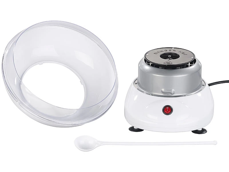 Rosenstein & Söhne Zuckerwattemaschine:Zuckerwatte-Maschine Mit Spülmaschinenfesten Aufsätzen, 500 Watt 9 Rosenstein & Söhne Zuckerwattemaschine:Zuckerwatte-Maschine Mit Spülmaschinenfesten Aufsätzen, 500 Watt – Bild 7