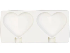 Rosenstein & Söhne Eiscremeformen-Saft-Eis:3 Silikon-Formen Für 6 Herz-Eis Am Stiel, Je 80 Ml, 72 Holzstiele -Rosenstein & Söhne Shop nx7957 2 1