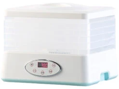 Rosenstein & Söhne Dörrgerät:Dörrautomat Mit 5 Dörr-Einsätzen & 24-Stunden-Timer, 35 - 70 °C, 250 W -Rosenstein & Söhne Shop nx7979 10