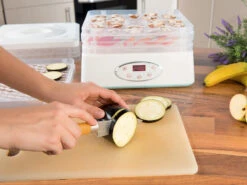 Rosenstein & Söhne Dörrgerät:Dörrautomat Mit 5 Dörr-Einsätzen & 24-Stunden-Timer, 35 - 70 °C, 250 W -Rosenstein & Söhne Shop nx7979 12