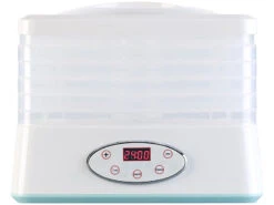 Rosenstein & Söhne Dörrgerät:Dörrautomat Mit 5 Dörr-Einsätzen & 24-Stunden-Timer, 35 - 70 °C, 250 W -Rosenstein & Söhne Shop nx7979 8