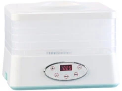 Rosenstein & Söhne Dörrgerät:Dörrautomat Mit 5 Dörr-Einsätzen & 24-Stunden-Timer, 35 - 70 °C, 250 W -Rosenstein & Söhne Shop nx7979 9
