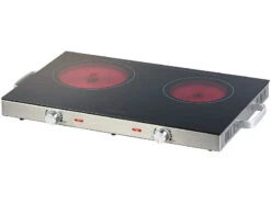 Rosenstein & Söhne Ceran Kochfeld:Glaskeramik-Doppel-Kochfeld Mit Infrarot-Wärme, Ø 17 & 20,5 Cm, 2800 W 12 Rosenstein & Söhne Ceran Kochfeld:Glaskeramik-Doppel-Kochfeld Mit Infrarot-Wärme, Ø 17 & 20,5 Cm, 2800 W -Rosenstein & Söhne Shop nx8100 3 1