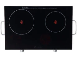 Rosenstein & Söhne Ceran Kochfeld:Glaskeramik-Doppel-Kochfeld Mit Infrarot-Wärme, Ø 17 & 20,5 Cm, 2800 W 11 Rosenstein & Söhne Ceran Kochfeld:Glaskeramik-Doppel-Kochfeld Mit Infrarot-Wärme, Ø 17 & 20,5 Cm, 2800 W -Rosenstein & Söhne Shop nx8100 5 1