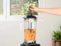 Rosenstein & Söhne Hochleistungsmixer:Profi-Retro-Standmixer, 1.500 W, 2 L, BPA-frei, Bis 28.000 U/Min. -Rosenstein & Söhne Shop nx8215 12