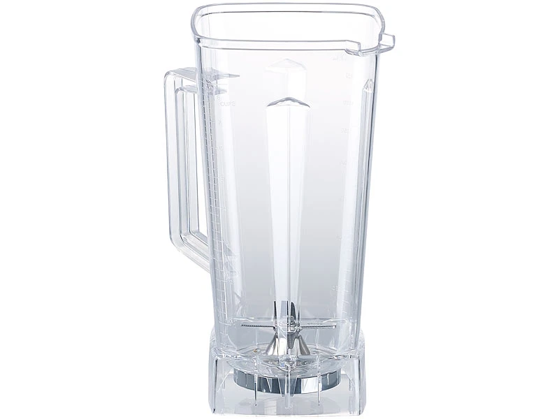 Rosenstein & Söhne Stand-Mixer:Ersatz-Mixbecher Für Profi-Standmixer BR-1500, 2 Liter, BPA-frei 3 Rosenstein & Söhne Stand-Mixer:Ersatz-Mixbecher Für Profi-Standmixer BR-1500, 2 Liter, BPA-frei