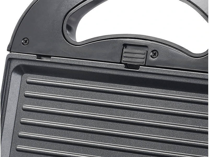 Rosenstein & Söhne Sandwichtoaster:3in1-Sandwichmaker, Waffeleisen & Tischgrill, Anti-Haft, 800 Watt 10 Rosenstein & Söhne Sandwichtoaster:3in1-Sandwichmaker, Waffeleisen & Tischgrill, Anti-Haft, 800 Watt – Bild 8