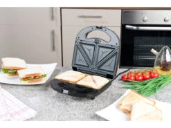 Rosenstein & Söhne Sandwichtoaster:3in1-Sandwichmaker, Waffeleisen & Tischgrill, Anti-Haft, 800 Watt 18 Rosenstein & Söhne Sandwichtoaster:3in1-Sandwichmaker, Waffeleisen & Tischgrill, Anti-Haft, 800 Watt -Rosenstein & Söhne Shop nx8395 13