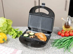 Rosenstein & Söhne Sandwichtoaster:3in1-Sandwichmaker, Waffeleisen & Tischgrill, Anti-Haft, 800 Watt 19 Rosenstein & Söhne Sandwichtoaster:3in1-Sandwichmaker, Waffeleisen & Tischgrill, Anti-Haft, 800 Watt -Rosenstein & Söhne Shop nx8395 14