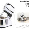 Rosenstein & Söhne Handrührgerät:Handmixer-Set: Rührständer, Edelstahl-Schüssel, 5 Stufen, Turbo, 500 W 1 Rosenstein & Söhne Handrührgerät:Handmixer-Set: Rührständer, Edelstahl-Schüssel, 5 Stufen, Turbo, 500 W -Rosenstein & Söhne Shop nx8559 4