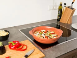 Rosenstein & Söhne Schmortopf Elektrisch:Elektrischer Tajine-Tontopf Mit Deckel, Ø 30 Cm, 2 Liter, 300 Watt -Rosenstein & Söhne Shop nx8563 9