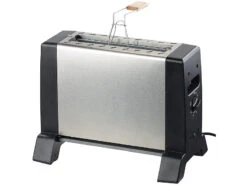 Rosenstein & Söhne Vertikalgrill Elektrisch:Vertikaler Infrarot-Tischgrill Mit 24 X 18 Cm Grillfläche & 1.000 Watt