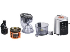 Rosenstein & Söhne Gemüsepresse:3in1-Slow-Juicer & Entsafter Mit Gemüse-Reibe & Eis-Aufsatz, 200 Watt 26 Rosenstein & Söhne Gemüsepresse:3in1-Slow-Juicer & Entsafter Mit Gemüse-Reibe & Eis-Aufsatz, 200 Watt -Rosenstein & Söhne Shop nx8651 10