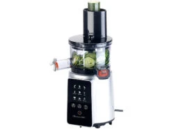 Rosenstein & Söhne Gemüsepresse:3in1-Slow-Juicer & Entsafter Mit Gemüse-Reibe & Eis-Aufsatz, 200 Watt 30 Rosenstein & Söhne Gemüsepresse:3in1-Slow-Juicer & Entsafter Mit Gemüse-Reibe & Eis-Aufsatz, 200 Watt -Rosenstein & Söhne Shop nx8652 4