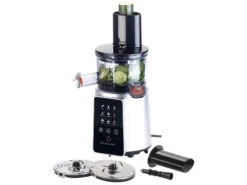 Rosenstein & Söhne Gemüsepresse:3in1-Slow-Juicer & Entsafter Mit Gemüse-Reibe & Eis-Aufsatz, 200 Watt 33 Rosenstein & Söhne Gemüsepresse:3in1-Slow-Juicer & Entsafter Mit Gemüse-Reibe & Eis-Aufsatz, 200 Watt -Rosenstein & Söhne Shop nx8652 6