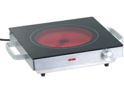 Rosenstein & Söhne Kochplatten:Mobiles Glaskeramik-Kochfeld Mit Infrarot-Wärme, 2.000 Watt, 2er-Set -Rosenstein & Söhne Shop nx8759 1