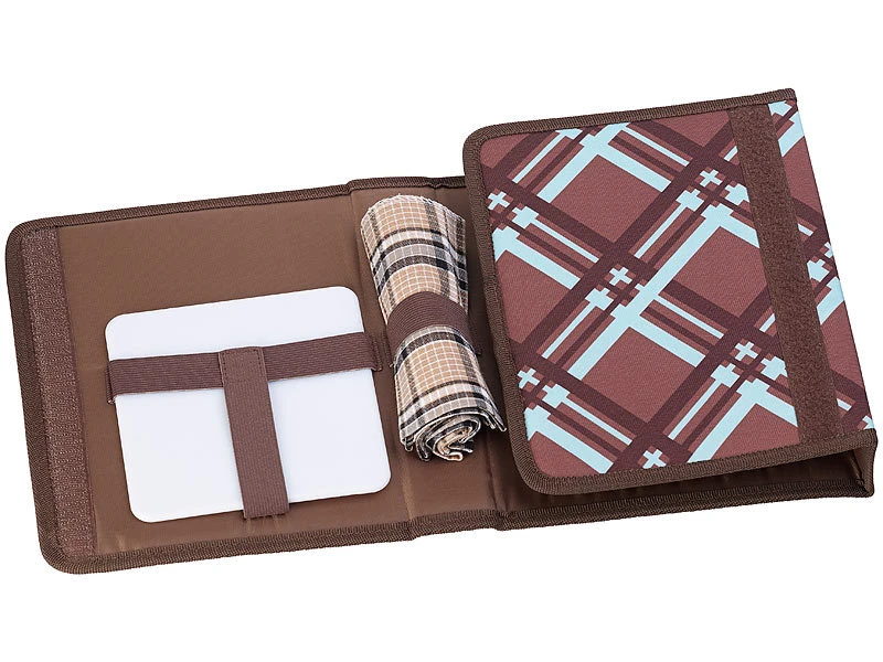 PEARL Picknick Besteckset:22-tlg. Picknick-Besteck-Set Für 4 Personen, Mit Salz-/Pfefferstreuer 4 PEARL Picknick Besteckset:22-tlg. Picknick-Besteck-Set Für 4 Personen, Mit Salz-/Pfefferstreuer – Bild 2