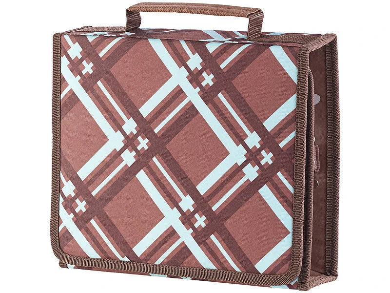 PEARL Picknick Besteckset:22-tlg. Picknick-Besteck-Set Für 4 Personen, Mit Salz-/Pfefferstreuer 7 PEARL Picknick Besteckset:22-tlg. Picknick-Besteck-Set Für 4 Personen, Mit Salz-/Pfefferstreuer – Bild 5