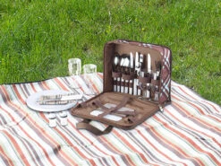 Xcase Picknicktasche:30-teiliges Picknick-Set Für 4 Personen, Inkl. Tasche, Teller, Gläser 14 Xcase Picknicktasche:30-teiliges Picknick-Set Für 4 Personen, Inkl. Tasche, Teller, Gläser -Rosenstein & Söhne Shop nx8899 7
