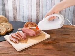 Rosenstein & Söhne Profi-Elektromesser:Elektromesser Mit 2 Edelstahl-Doppelklingen (Versandrückläufer) 15 Rosenstein & Söhne Profi-Elektromesser:Elektromesser Mit 2 Edelstahl-Doppelklingen (Versandrückläufer) -Rosenstein & Söhne Shop nx9202 3 1