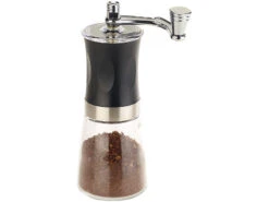 Rosenstein & Söhne Handkaffeemühle:Hand-Kaffeemühle Mit Keramik-Mahlwerk, Stufenlos Einstellbar, 19 Cm -Rosenstein & Söhne Shop nx9236 0