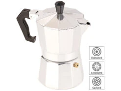 Rosenstein & Söhne Herdplatte:Elektrische Mini-Einzel-Kochplatte & Espresso-Kocher, 500 W, 3 Tassen -Rosenstein & Söhne Shop nx9253 5