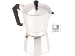 Cucina Di Modena Espressokanne:Espressokocher Für 6 Tassen; Für Induktions-Herde Geeignet; 300 Ml 12 Cucina Di Modena Espressokanne:Espressokocher Für 6 Tassen; Für Induktions-Herde Geeignet; 300 Ml -Rosenstein & Söhne Shop nx9255 6
